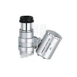 Mini Microscopio 60x con Luz Led