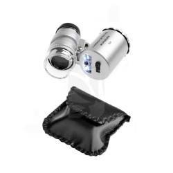 Mini Microscopio 60x con Luz Led