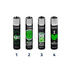 CLIPPER Lighter Large Green Leaves ✔️ COLLECT