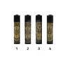 Briquet CLIPPER Leaves Tattoo