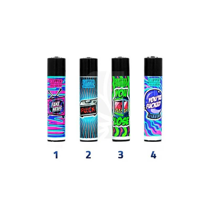 Mechero CLIPPER Mix Slogan Mechero CLIPPER Mix Slogan