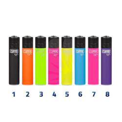Mechero Clipper Soft Touch Cabezal Negro Special