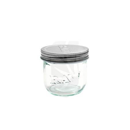 Raw Mason Jar 295 ml. Glass Jar 💎 BUY Herb Preservation