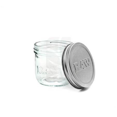 RAW Bocal en Verre Mason Jar 295 ml