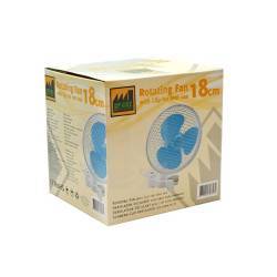 Ventilador de Pinza Oscilante de 18 cm.