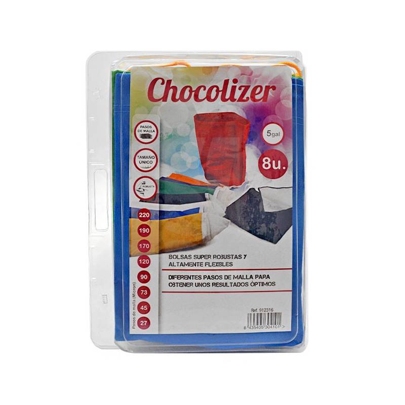 CHOCOLIZER 19 Litros 8 Bolsas CHOCOLIZER 19 Litros 8 Bolsas