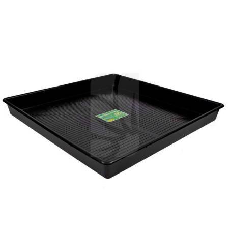 Bandeja Cuadrada negra 120 x 120 x 12 cm.