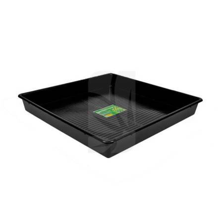 Bandeja Cuadrada negra 100 x 100 x 12 cm.