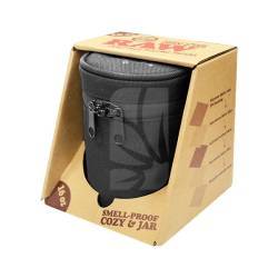 Bote Cristal con funda RAW 473 ml. Cozy