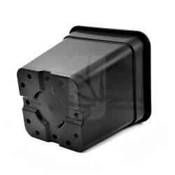 Vaso Quadrado Preto 18 L – 30 x 30 x 30 cm