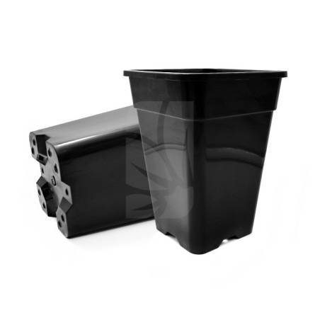 Buy cheap 7-liter black square pots