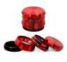 GRINDER CARVING ROJO 4 PARTES 55 mm.