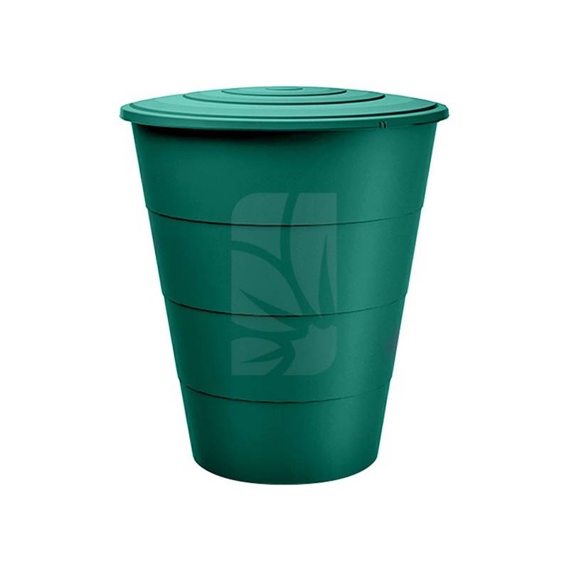 Réservoir rond vert de 300 Litres (Ø 79 × 85 cm)