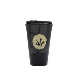 Bong taza de silicona Kommuter Negra