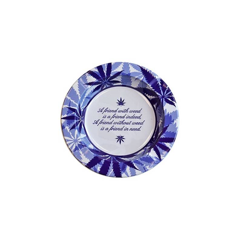 CENICERO METAL DELF BLUE 01 CENICERO METAL DELF BLUE 01
