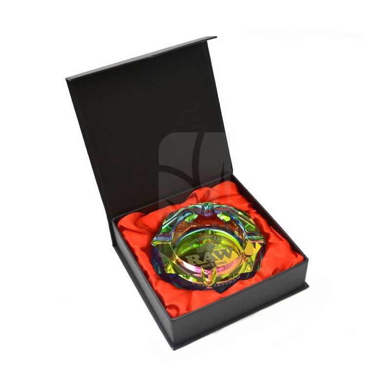 RAW RAINBOW Glass Ashtray RAW RAINBOW Glass Ashtray
