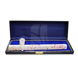 Coloured Glass Shabong in Box 25 cm.