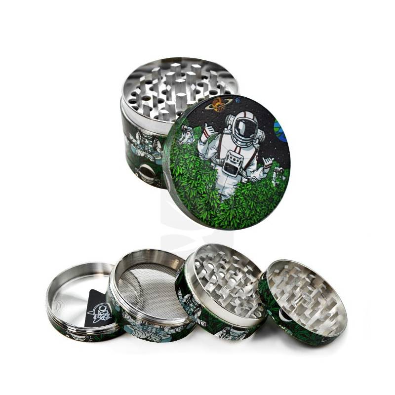 Grinder 4 partes Space Trip 50 mm. Grinder 4 partes Space Trip 50 mm.