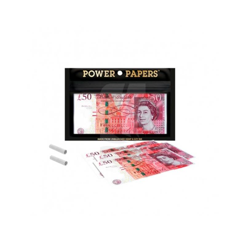 Pound Sterling Rolling Papers with Tip