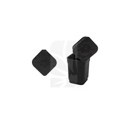 Matte Black Square Pop Top - 1 g