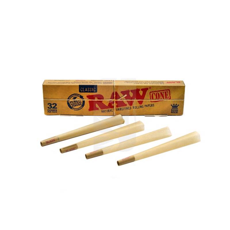 RAW Classic Cones King Size Slim - 32 cones