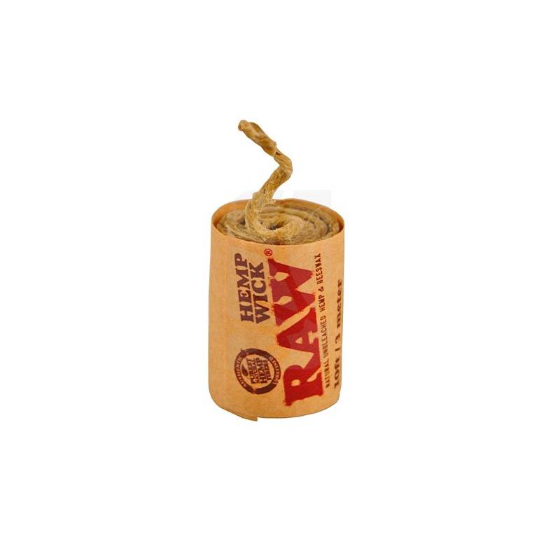RAW Corda Hemp Wick 3 Metros 1 un.