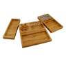 RAW Triple Bamboo Box with Magnets