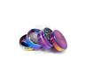 Grinder Metall Regenbogen 40 mm. 4 Teile