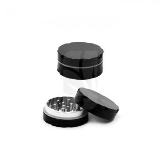 Grinder Deluxe Negro de 2 Partes
