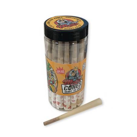 Cones Monkey King Size Unbleached 50 u.