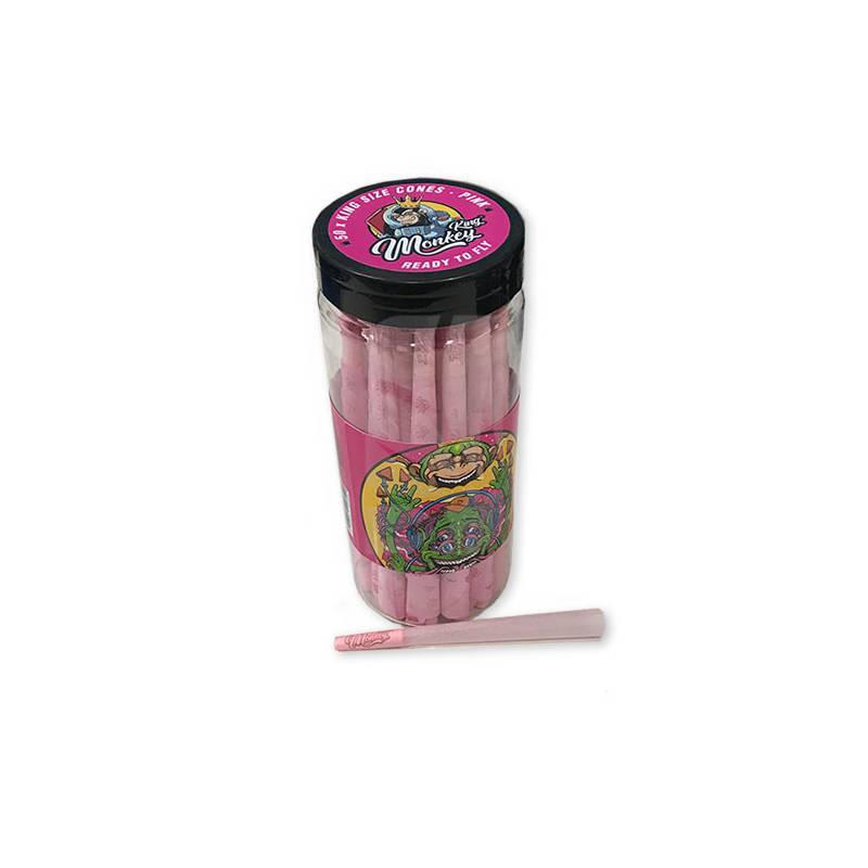 Cones Monkey King Size Pink 50 Stk