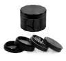 Grinder de luxe de 4 partes negro 62 mm. Grinder de luxe de 4 partes negro 62 mm.