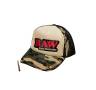 RAW Trucker Cap Mesh Beige with Poker
