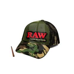 Gorra RAW Trucker Rejilla Camo c/ Poker