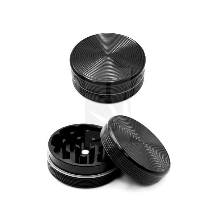 Ripple Black Grinder 2 Parts 50 mm