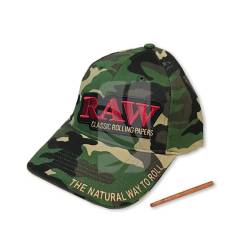 RAW Camo Cap with original secret pocket