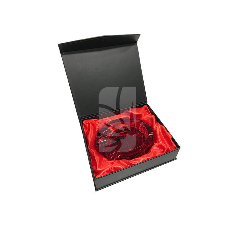 Cinzeiro RAW Ruby Red em Vidro