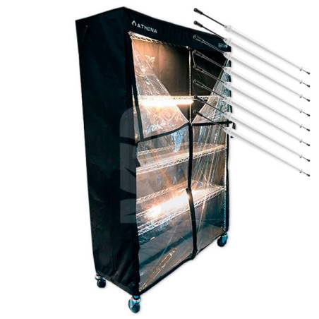 VP Dome Komplett mit LED-Leuchten für Indoor-Stecklinge