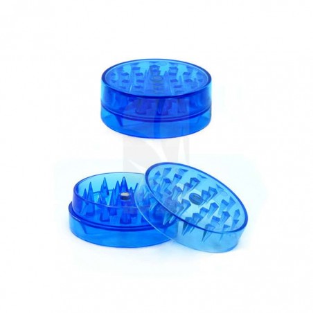 Pequeño Grinder en Azul Translúcido