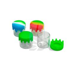 Bouteille en cristal silicone 6 ml | Conserver BHO et résine