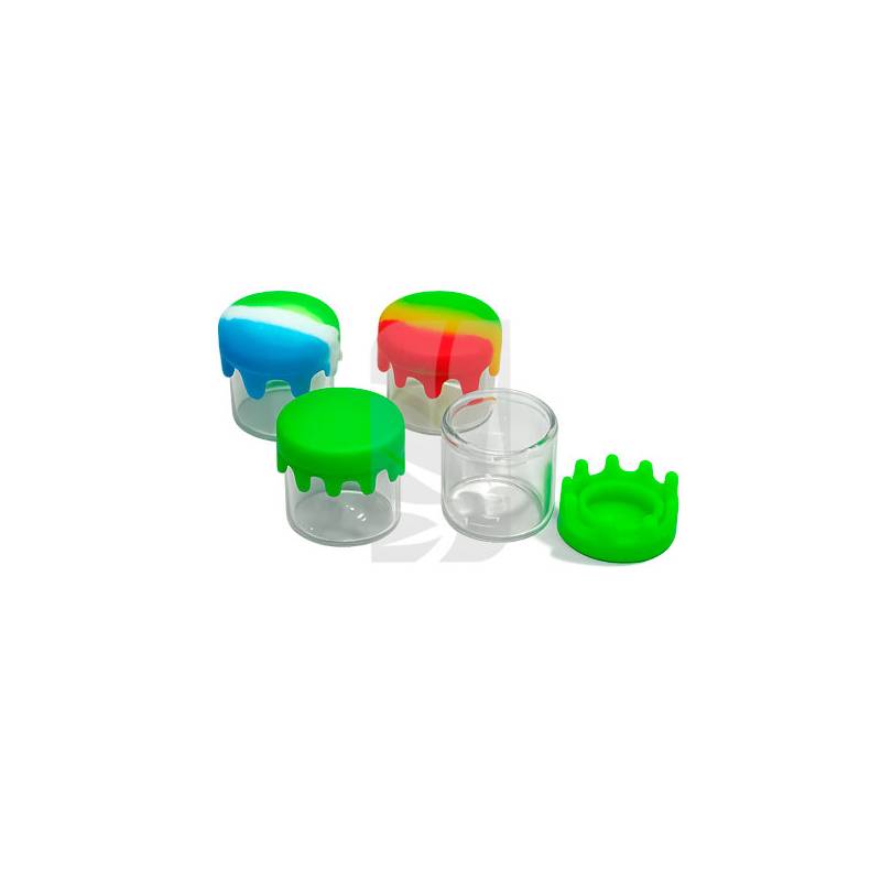 Glass Silicone Jar 6 ml