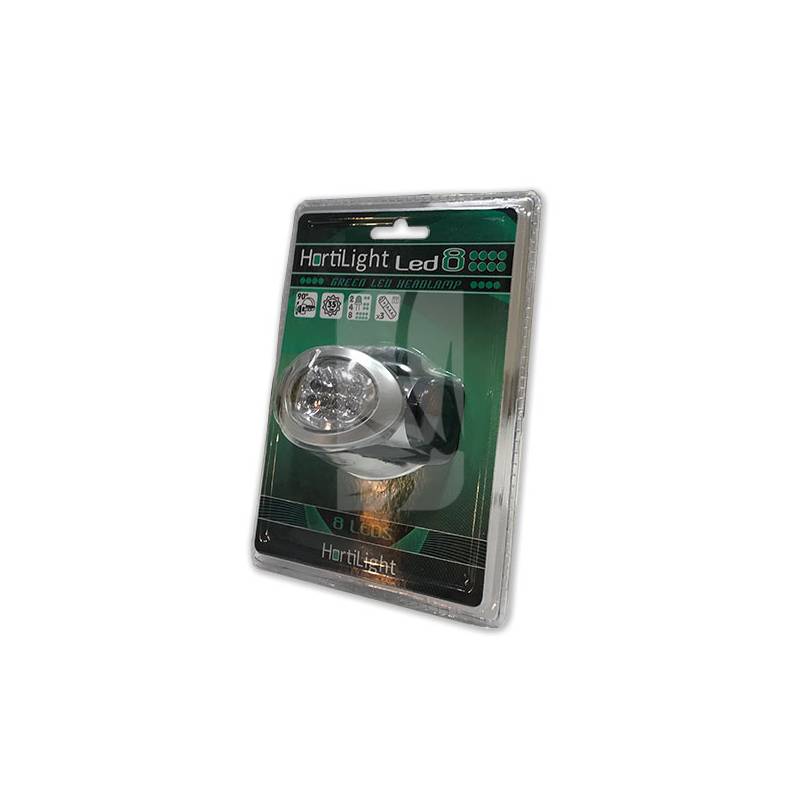 Green Led 8 Headlamp Hortilight