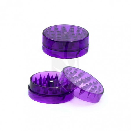 Pequeño Grinder en Morado Translúcido