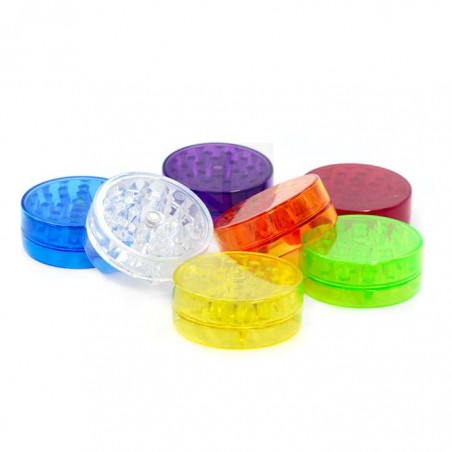 Small Translucent Orange Grinder