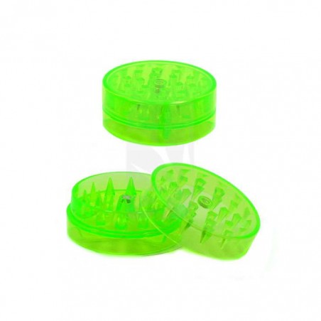 Pequeño Grinder en Verde Translúcido