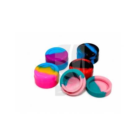 Barattolo in Silicone Colorato