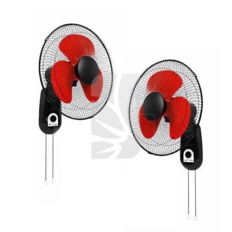 Ventilador pared 40 cm. c/ Cuerda 2 uds.