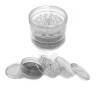 Plastic 5-part grinder 60 x 49 mm