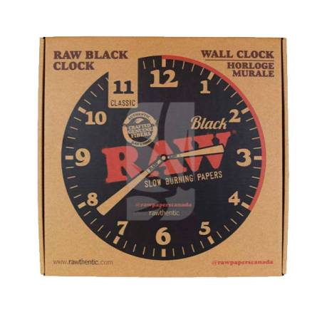 Reloj de pared RAW Black
