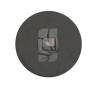 RAW Black wall clock